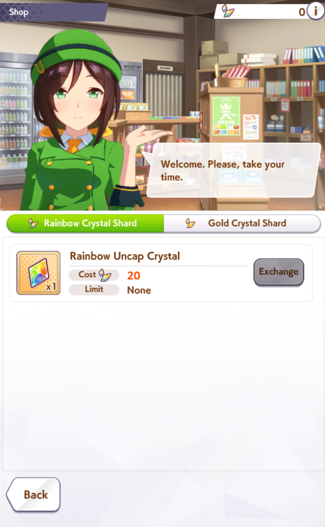 Uncap Crystal Shop